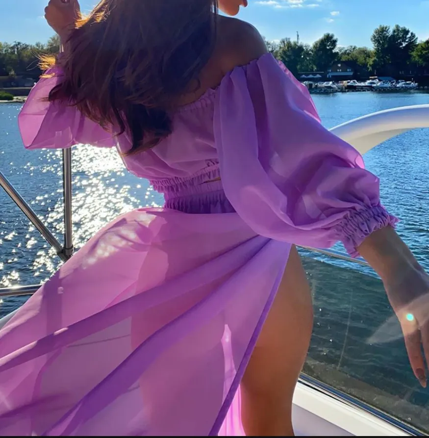 2Pcs Beach Dress