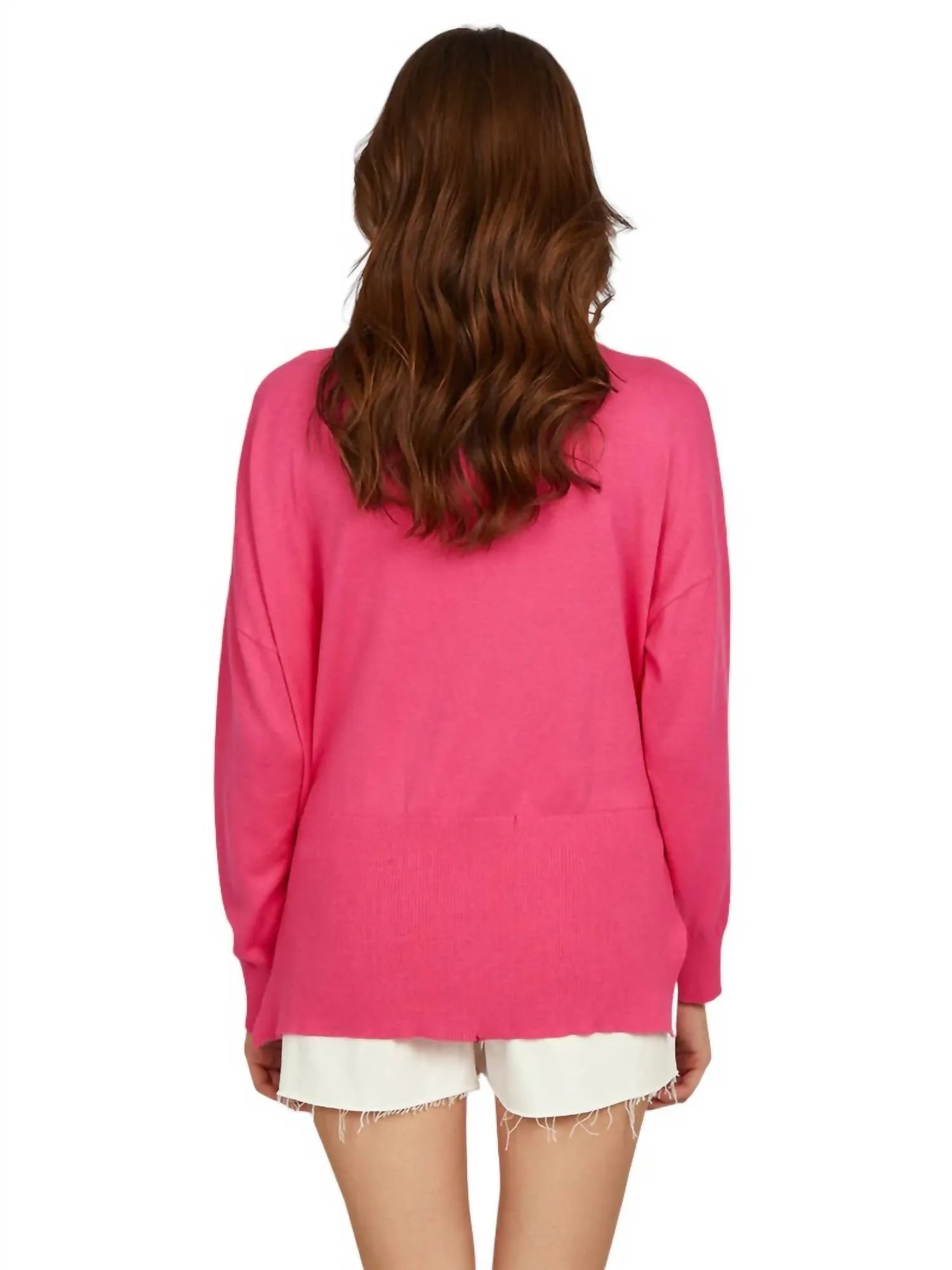 525 America - NOOR OVERSIZED V-NECK PULLOVER