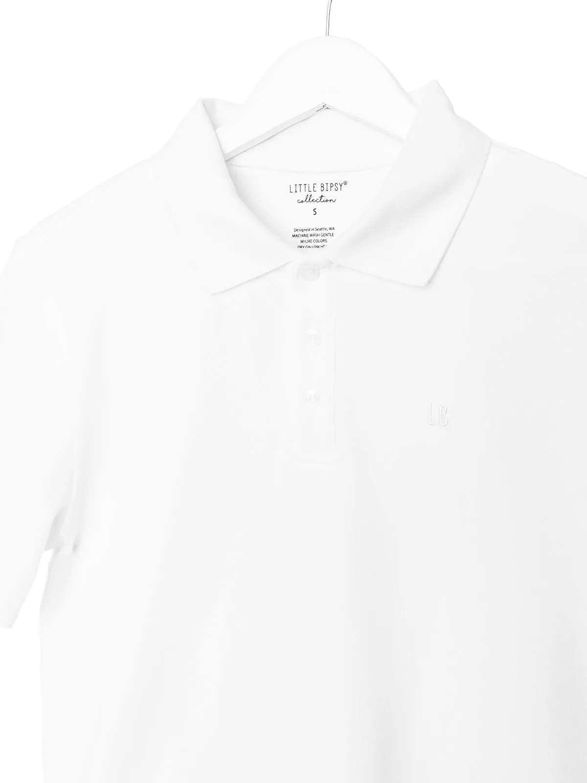 Adult Basic Polo Shirt - White