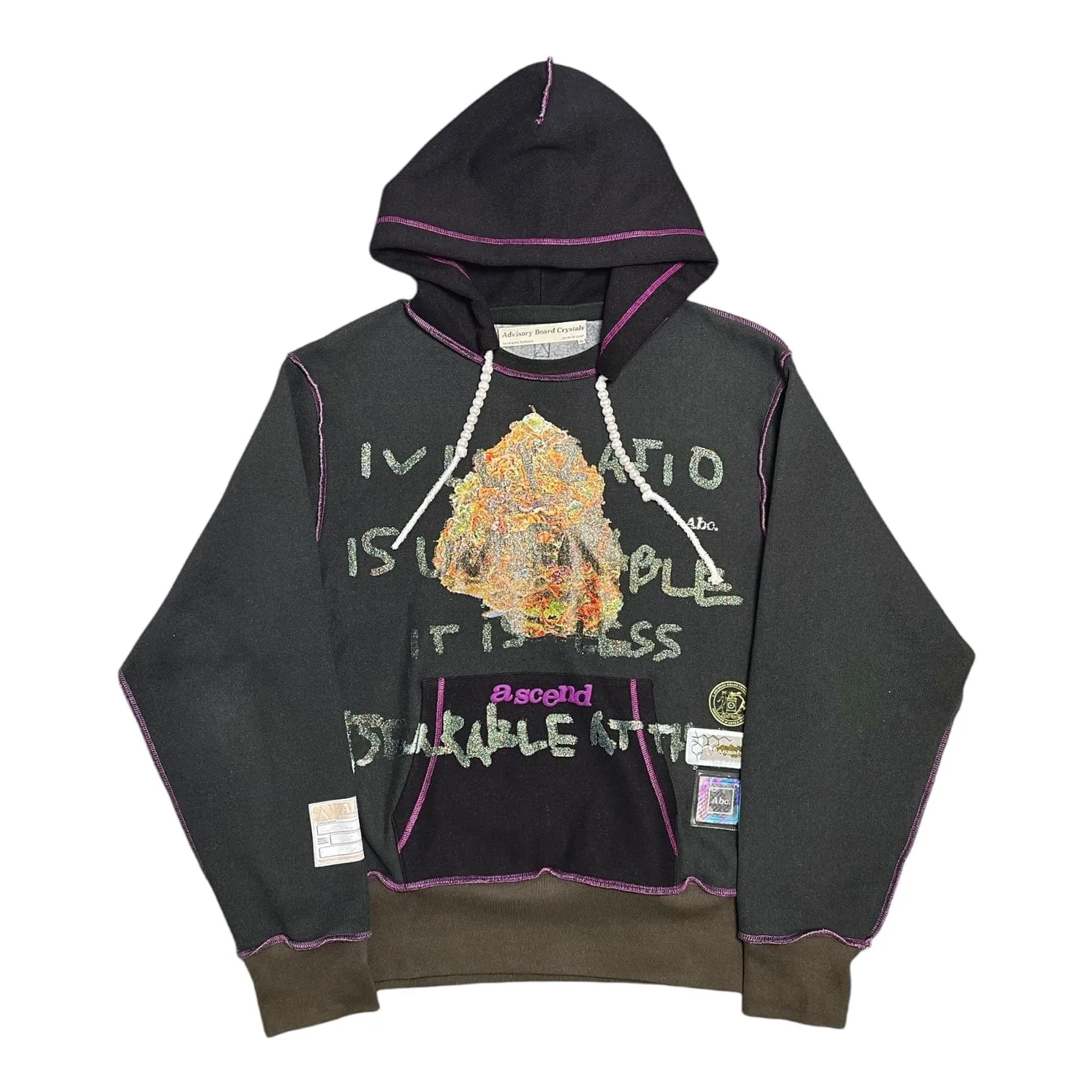 Advisory Board Crystal  "Ascend" 4/20 Hooded Sweatshirt Black Pre-Owned