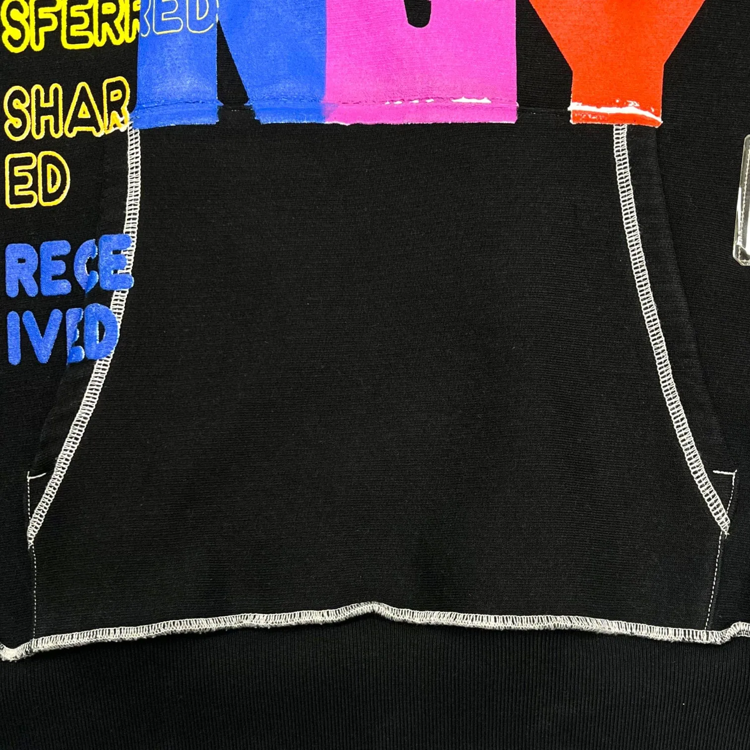 Advisory Board Crystal Saving Guess Hooded Sweatshirt Black Pre-Owned