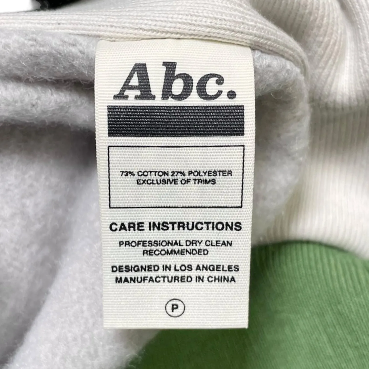 Advisory Board Crystals American Consciousness Hooded Sweatshirt Green Grey