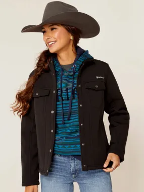 Black Ariat Womens Berber Back Softshell Jacket - Optimal shopping experience