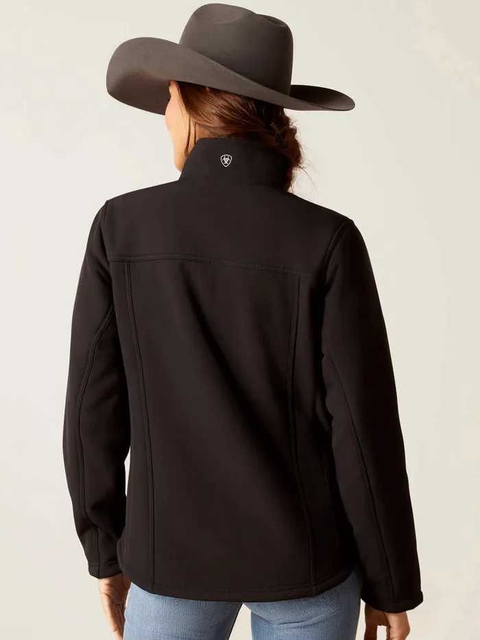 Black Ariat Womens Berber Back Softshell Jacket - Optimal shopping experience