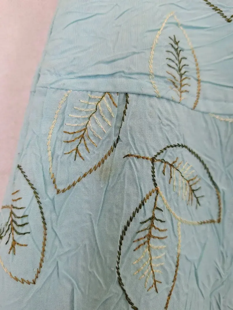 Assorted Brands Delicate Embroidered A Line Mini Skirt Size 10