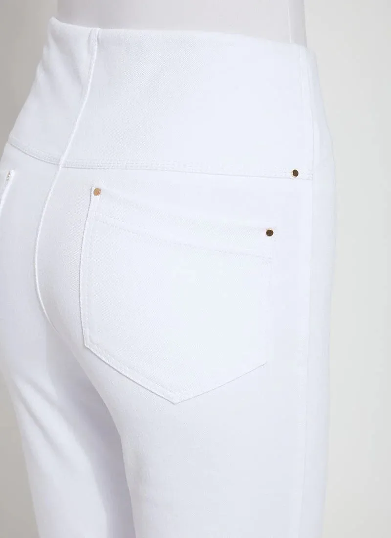 Baby Bootcut Denim in White