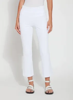Baby Bootcut Denim in White
