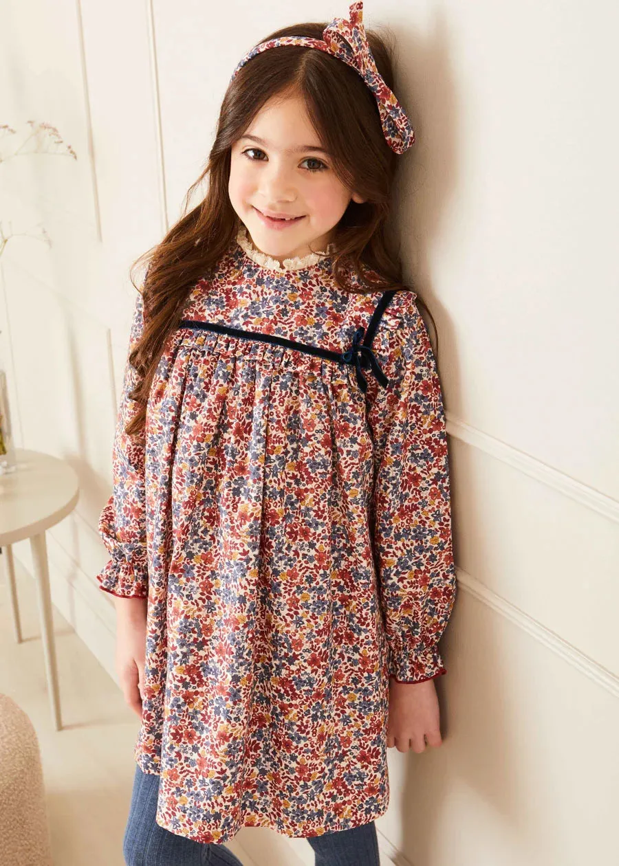 Beatrice Dress in Caramel (18mths-10yrs)