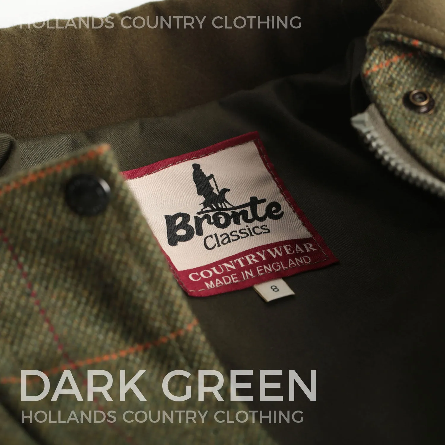 Bronte Ladies Crompton Tweed Field Coat