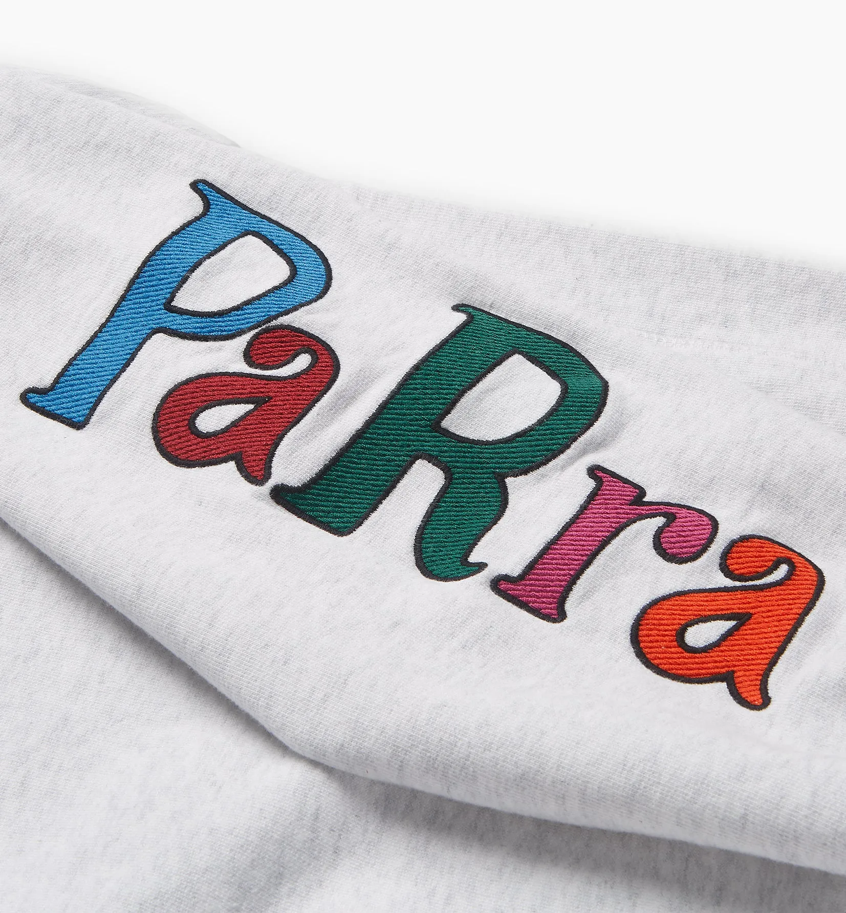 by Parra Serif Logo Crewneck Sweatshirt