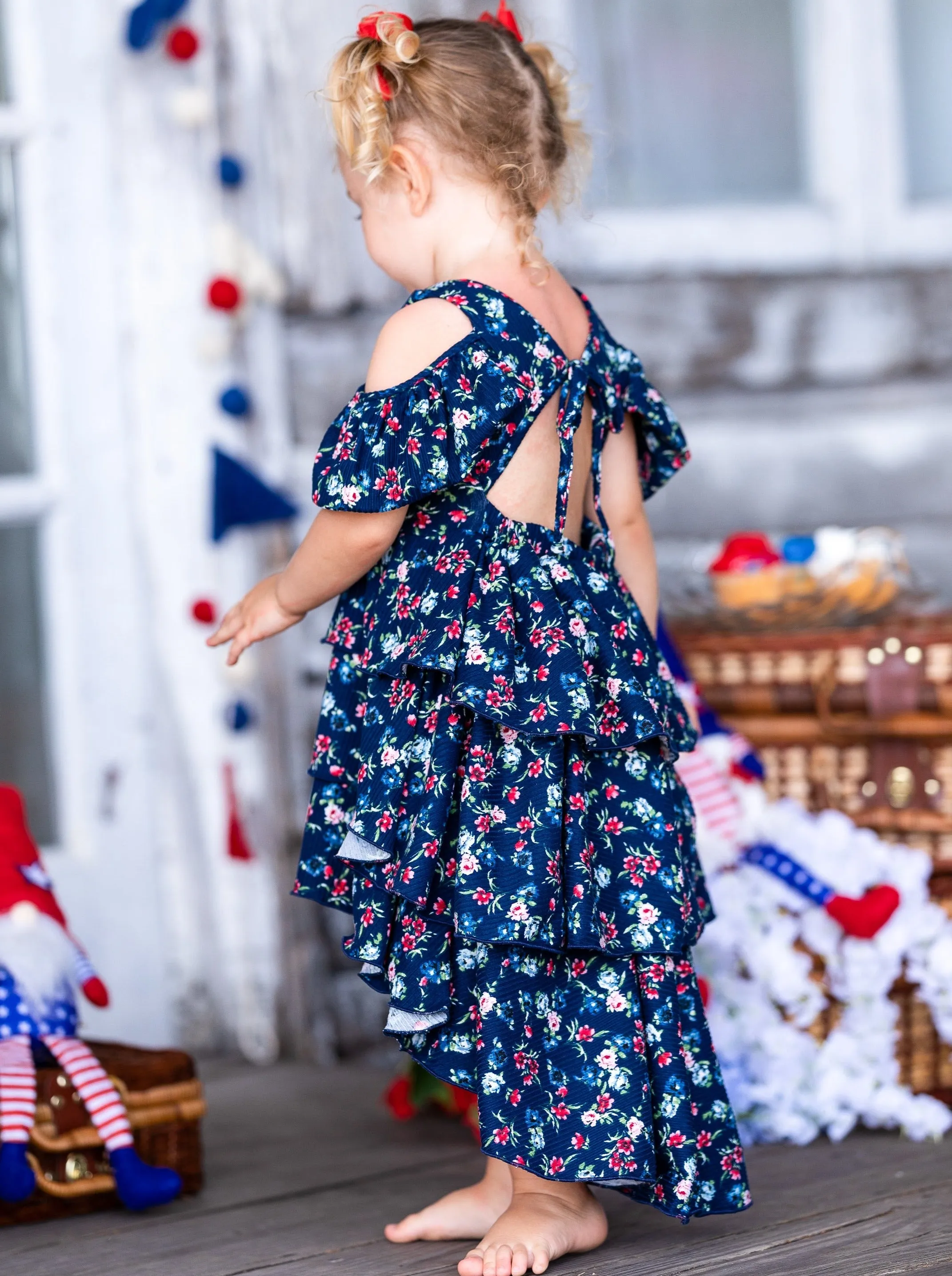 Calico Cuteness Hi Lo Sundress