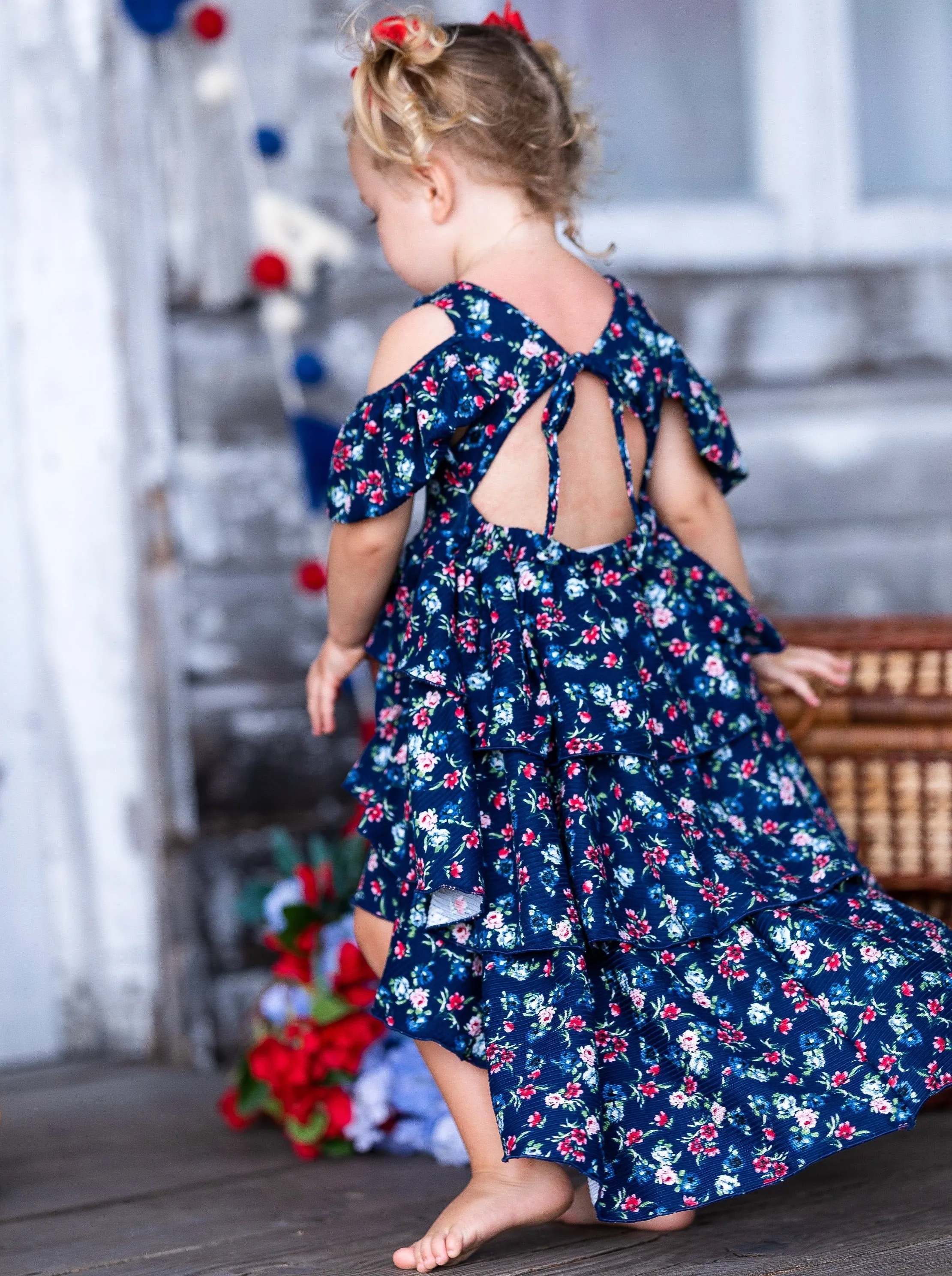 Calico Cuteness Hi Lo Sundress