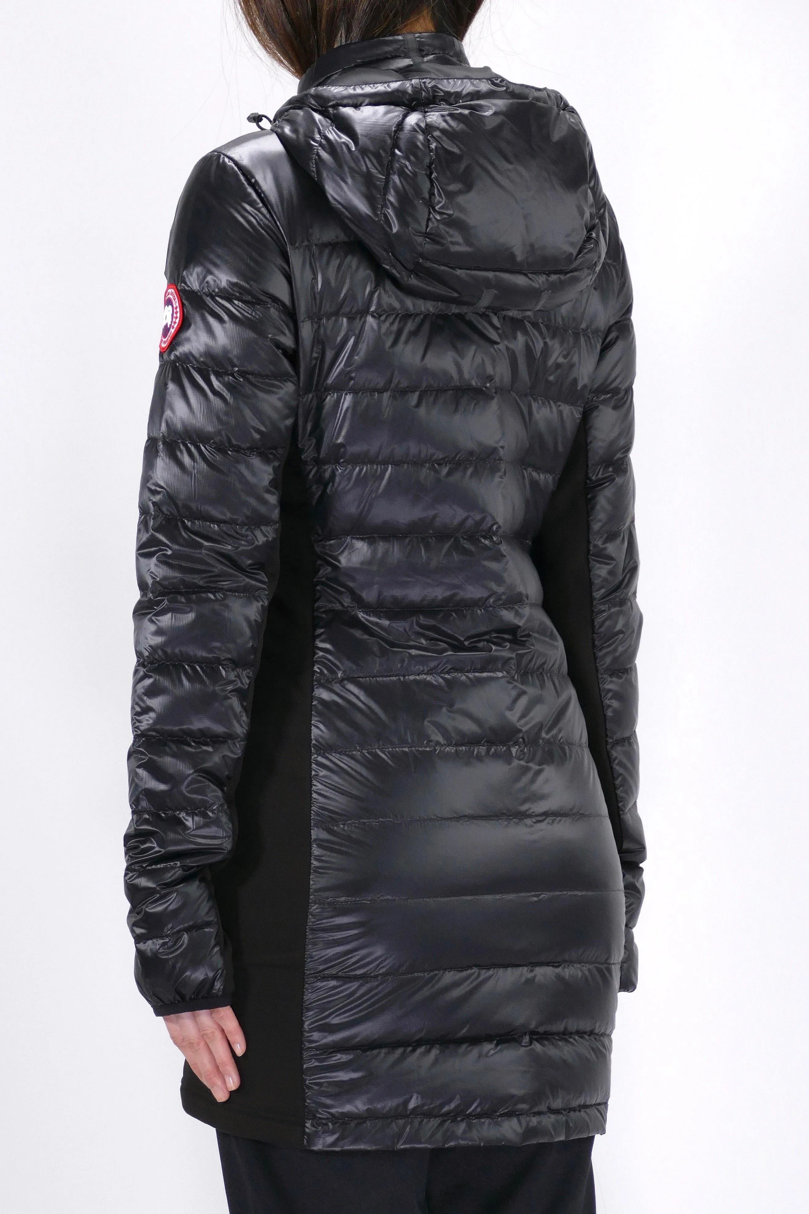 Canada Goose Womens Lite Coat Hybridge Hooded - Graphite