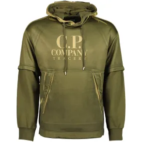 Cotton/Poly Fleece Tracery Logo Goggle Hoodie