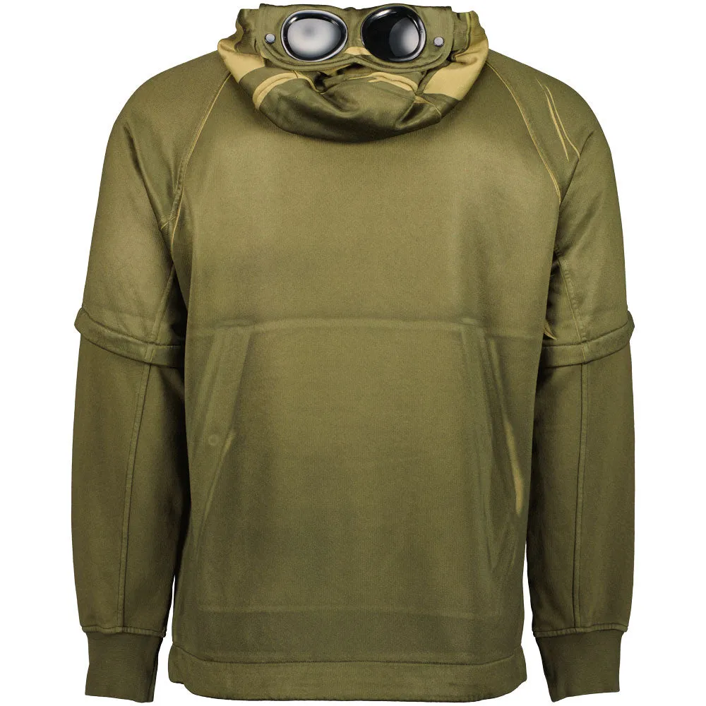 Cotton/Poly Fleece Tracery Logo Goggle Hoodie