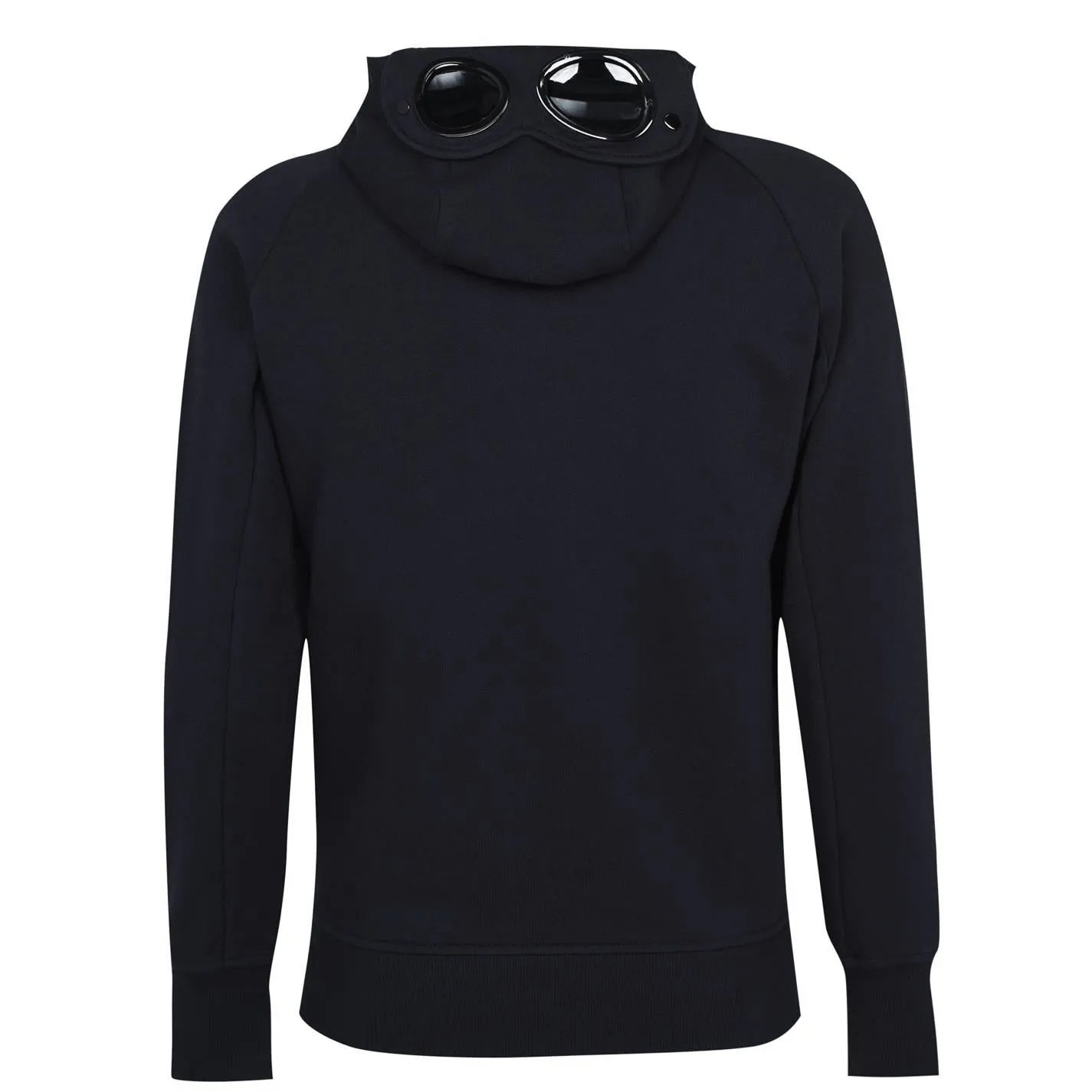 CP COMPANY Goggle Hoodie Sweatshirt Black
