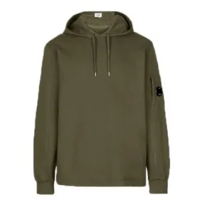 CP COMPANY Micro Lens Hoodie Khaki