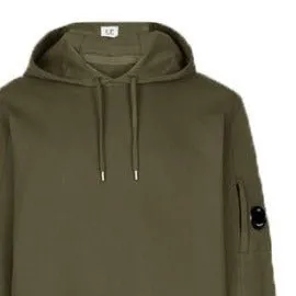 CP COMPANY Micro Lens Hoodie Khaki