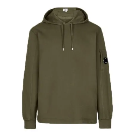 CP COMPANY Micro Lens Hoodie Khaki