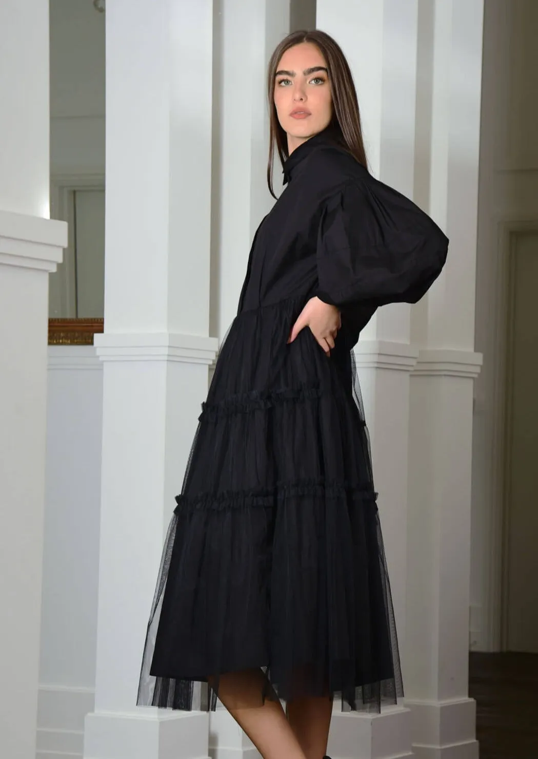 Crack A Style Midi Dress - Curate
