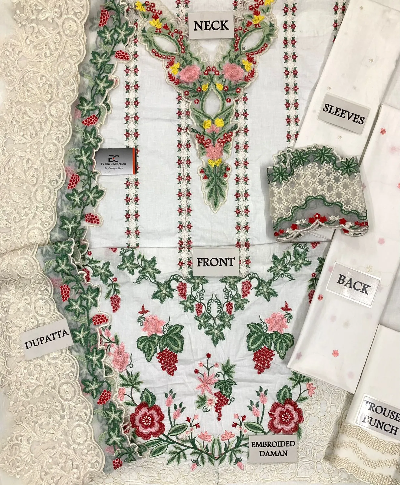 Crimson Lawn Suit