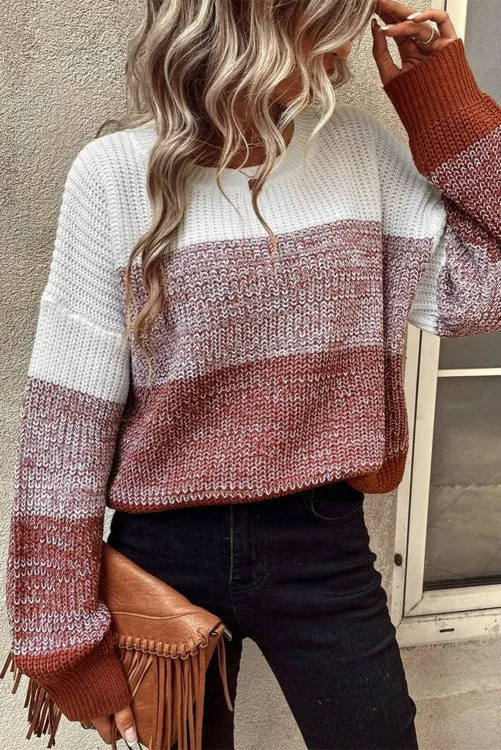 Fall Ombré Sweater