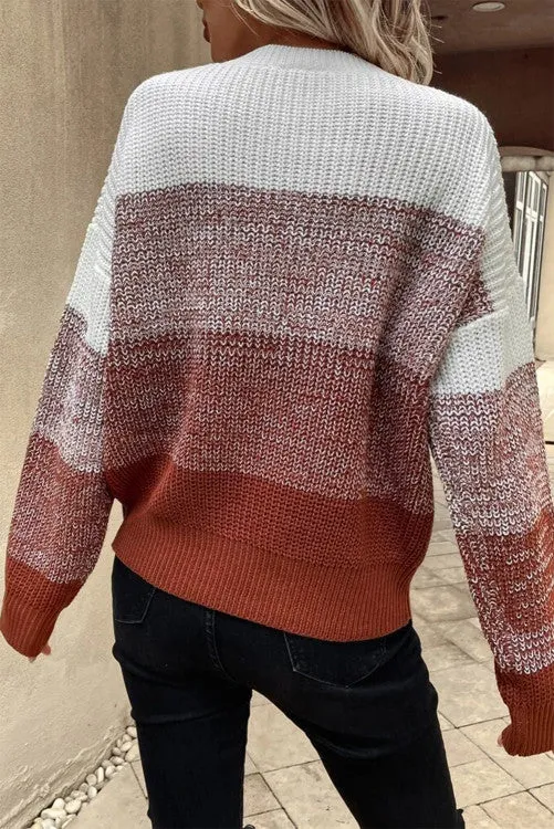 Fall Ombré Sweater