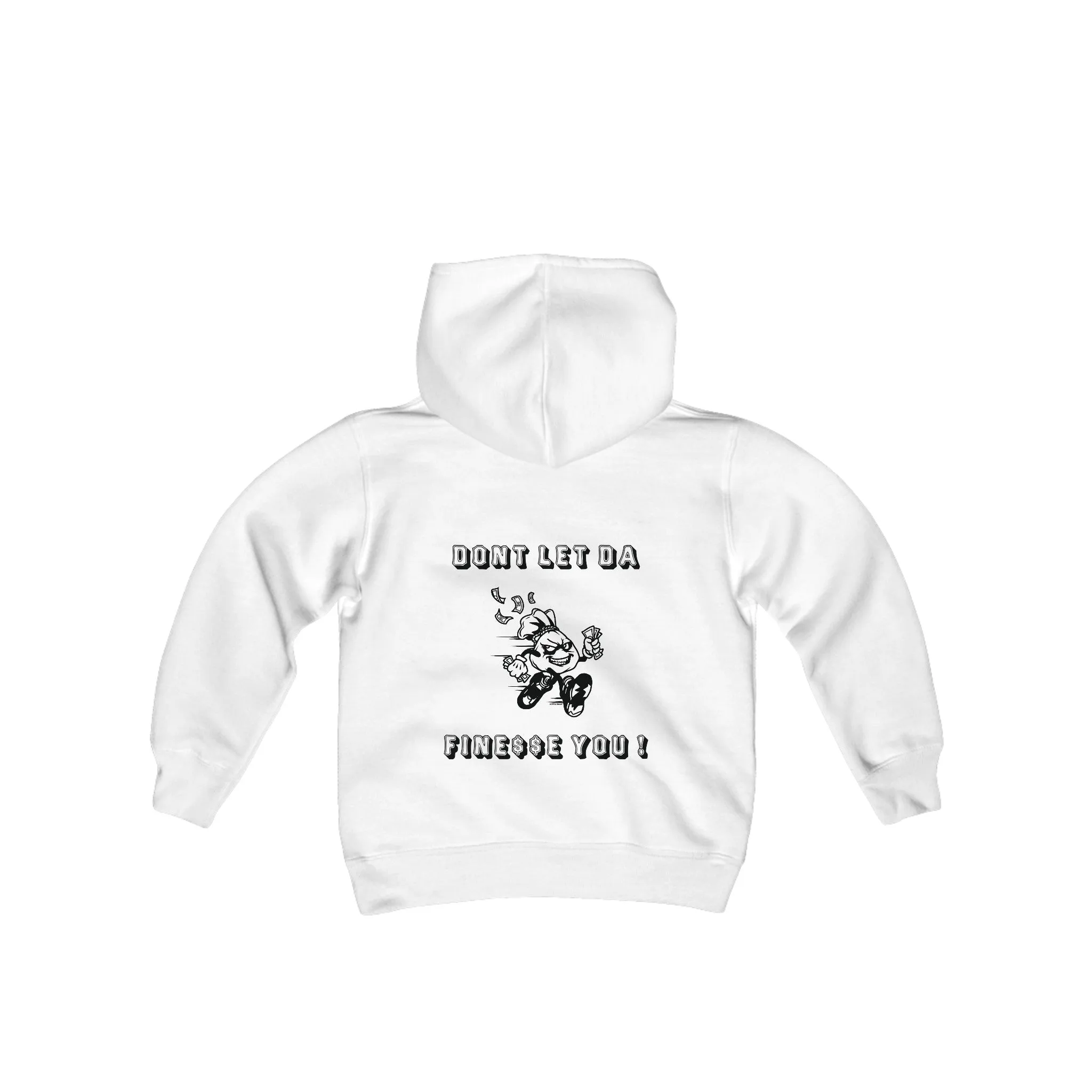 Finessin Bags Clothing Kids White Heavy Blend Hooded Sweatshirt