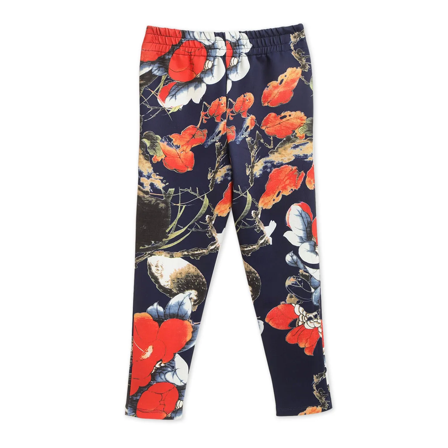 Floral Print Casual Pants