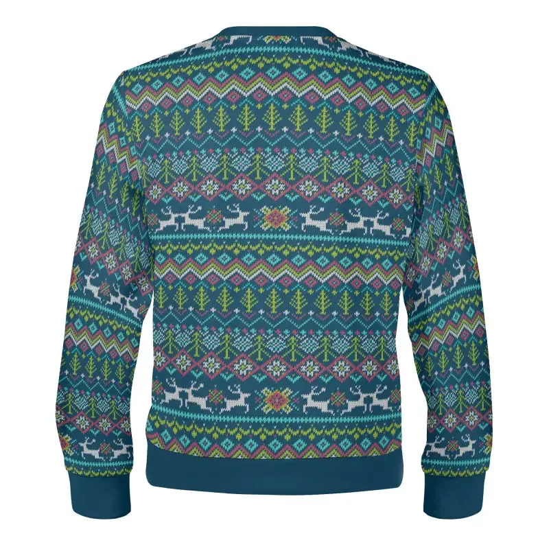 Get Your Ugly Christmas Game On with This Fun Pullover Sweatshirt