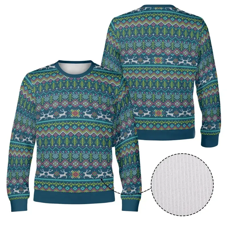Get Your Ugly Christmas Game On with This Fun Pullover Sweatshirt