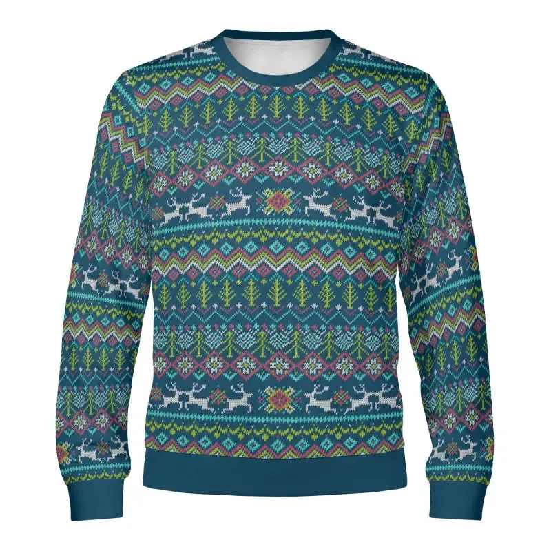 Get Your Ugly Christmas Game On with This Fun Pullover Sweatshirt