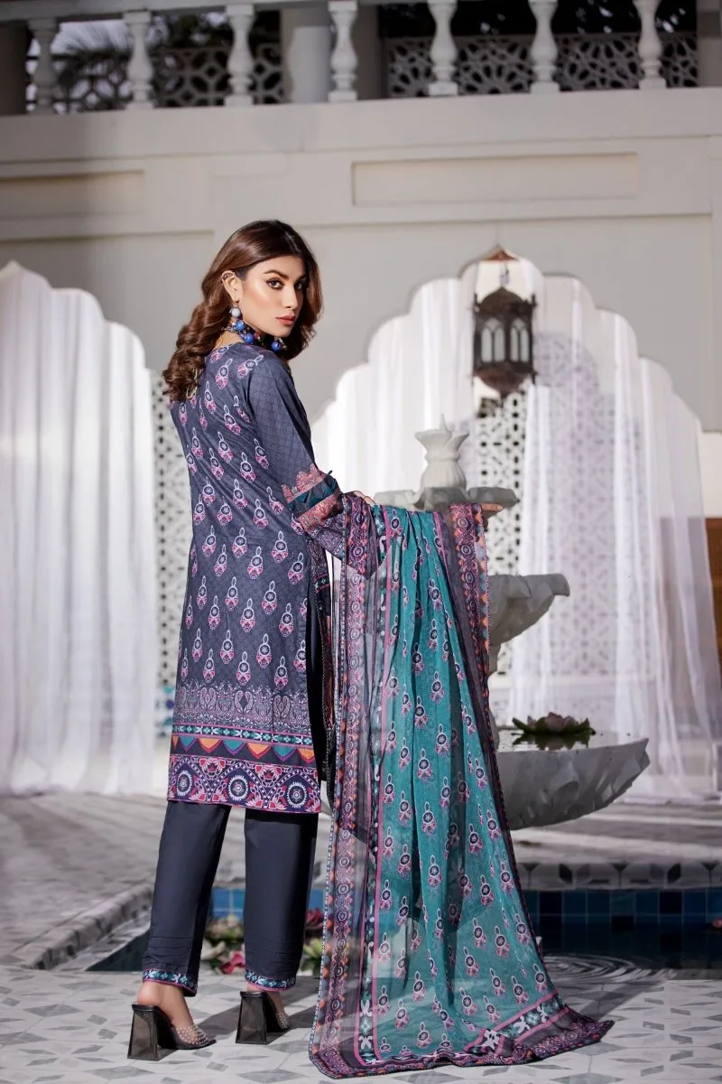 Haniya Cambric 3 Piece Suit HAN62