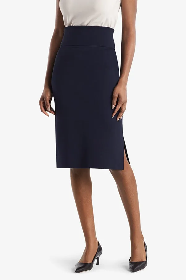 Harlem Skirt - Jardigan Knit :: Navy
