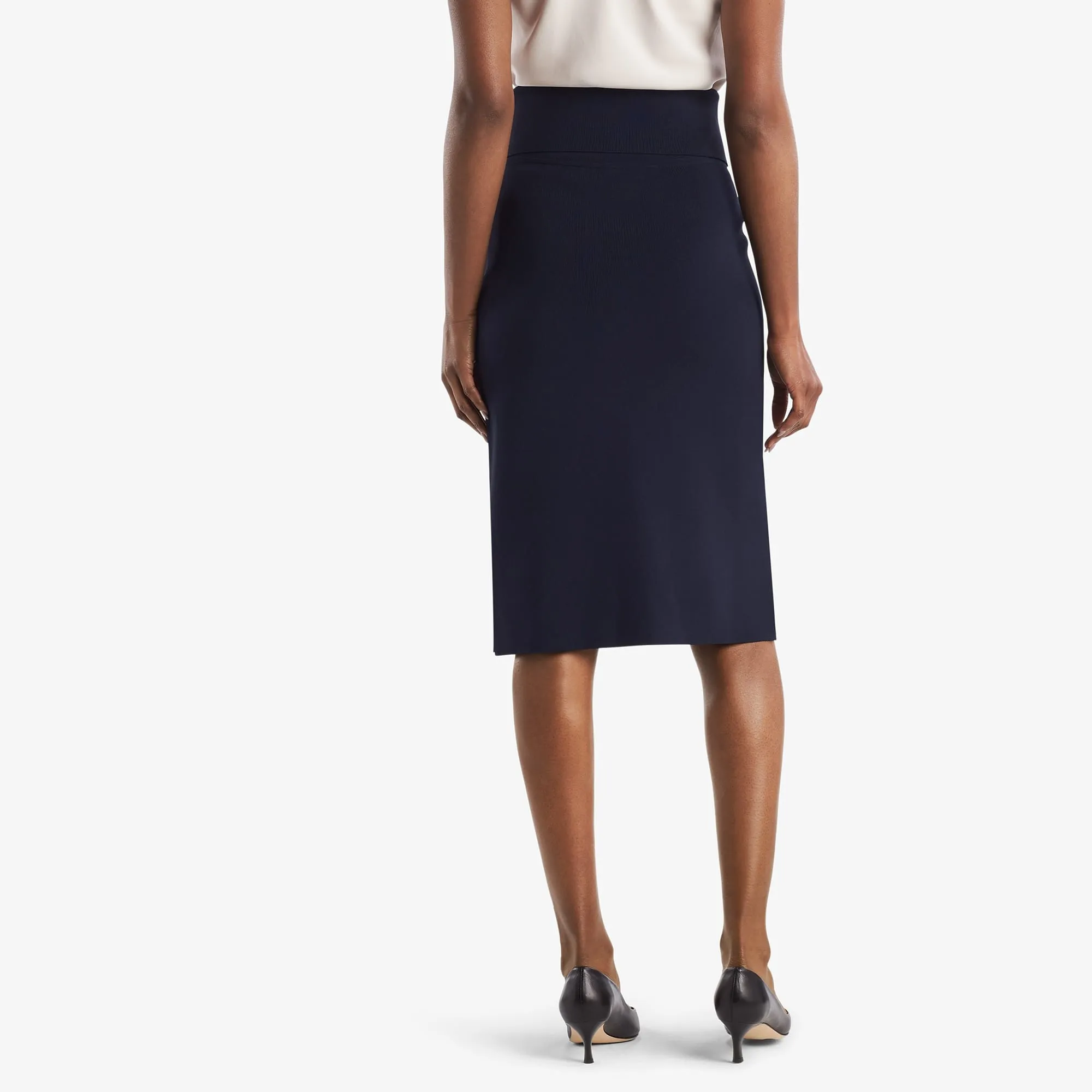 Harlem Skirt - Jardigan Knit :: Navy
