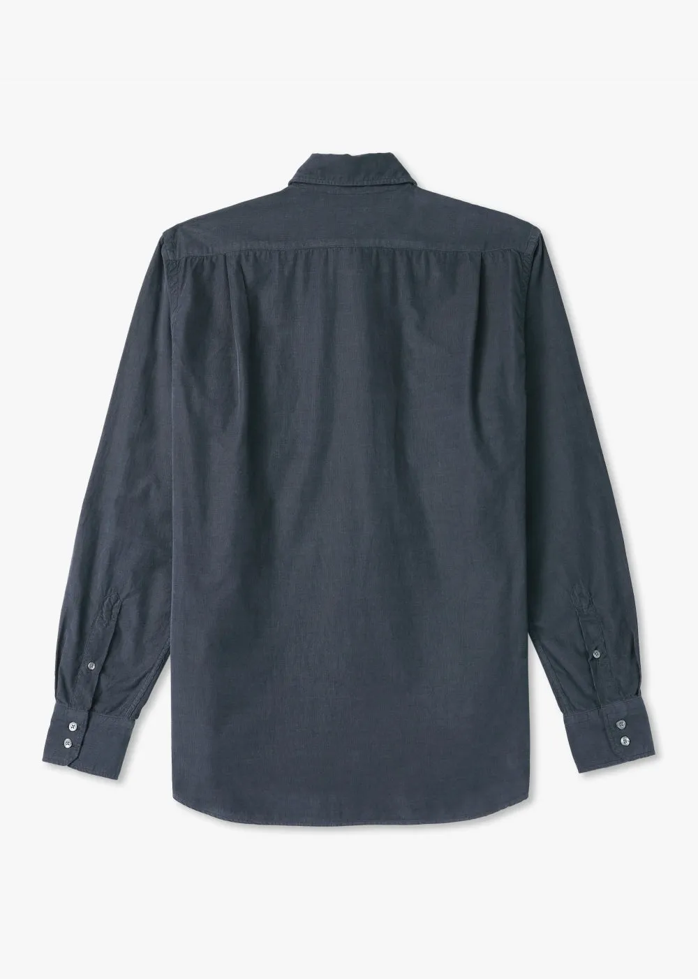 Hartford Paul Pat Light Corduroy Shirt Carbone