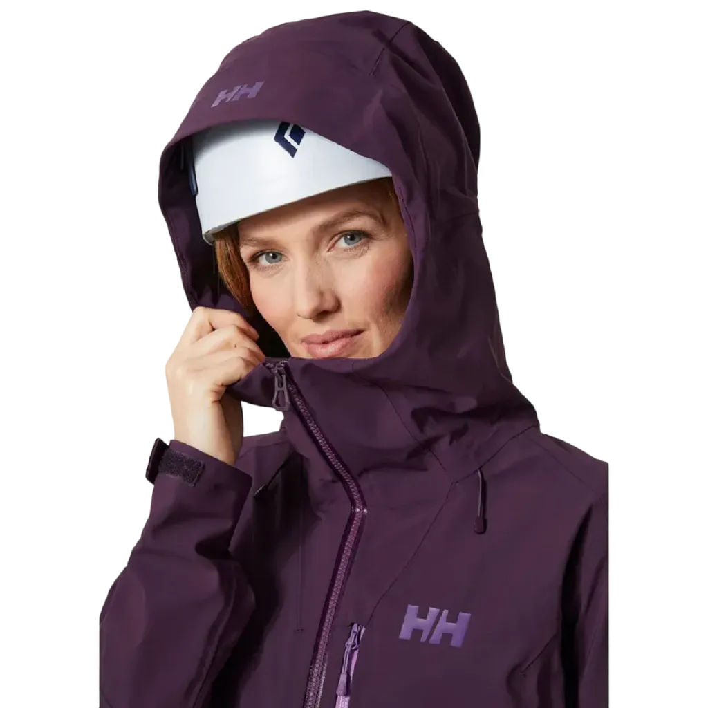 Helly Hansen Womens Verglas BC Waterproof Hooded Outdoor Jacket