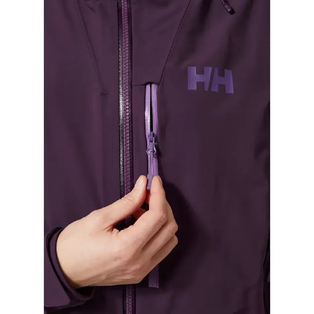 Helly Hansen Womens Verglas BC Waterproof Hooded Outdoor Jacket