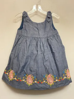 Janie and Jack Size 12M Navy Floral Dress Casual