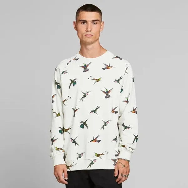 Malmoe Hummingbirds  - Sweatshirt mit Allover Print