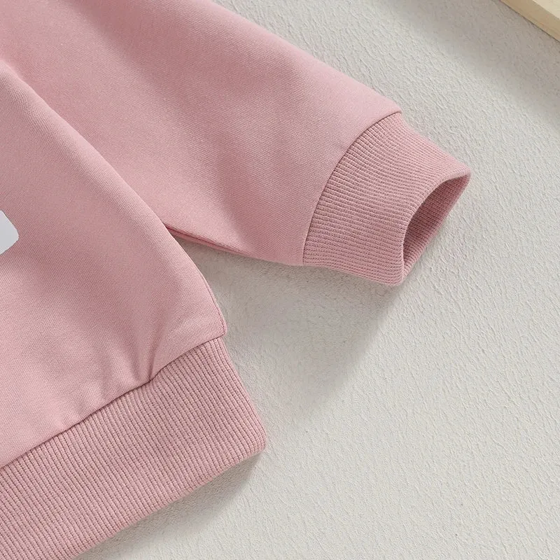 Newborn Fall Clothes Girls Print Sweatshirts Dress