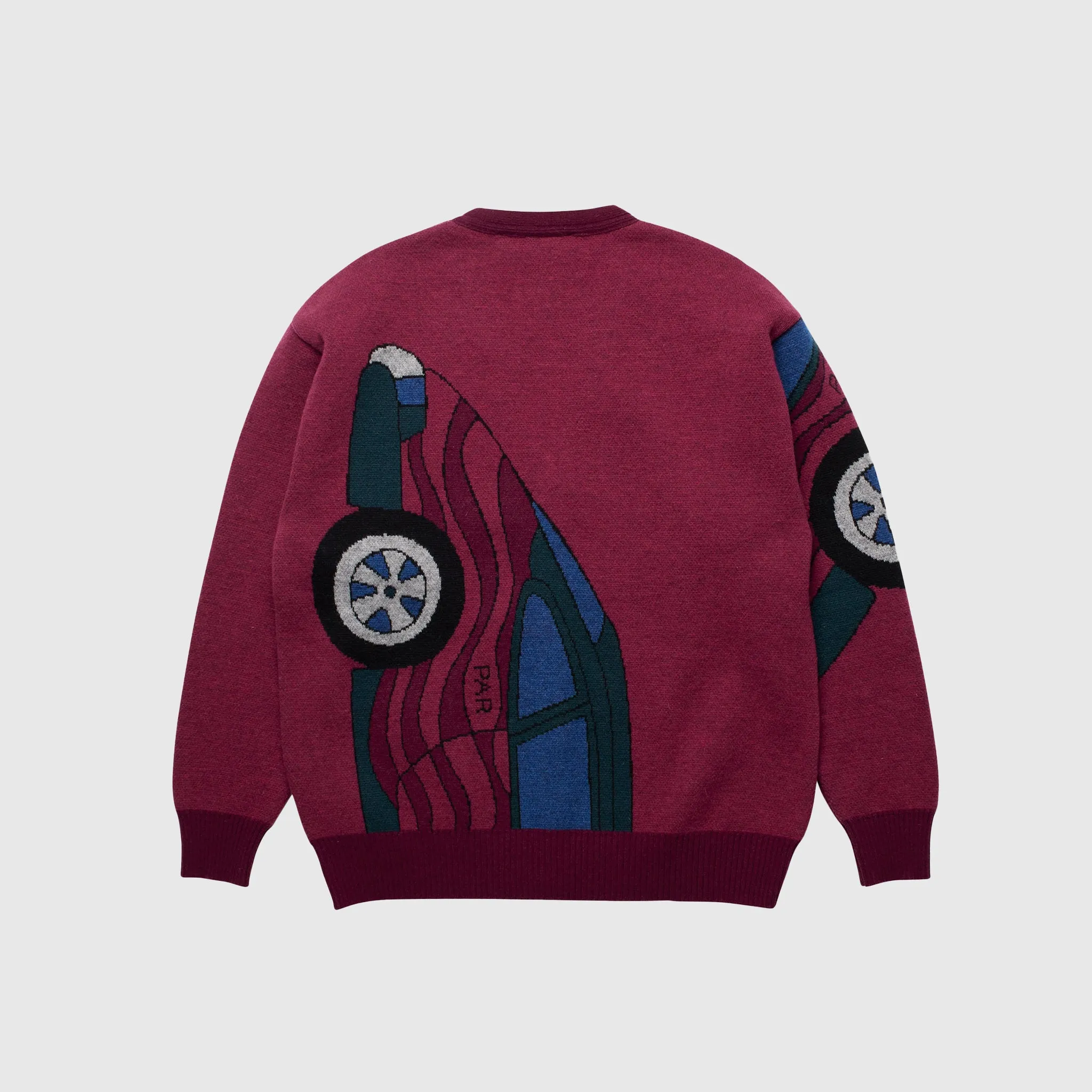 NO PARKING KNITTED CARDIGAN
