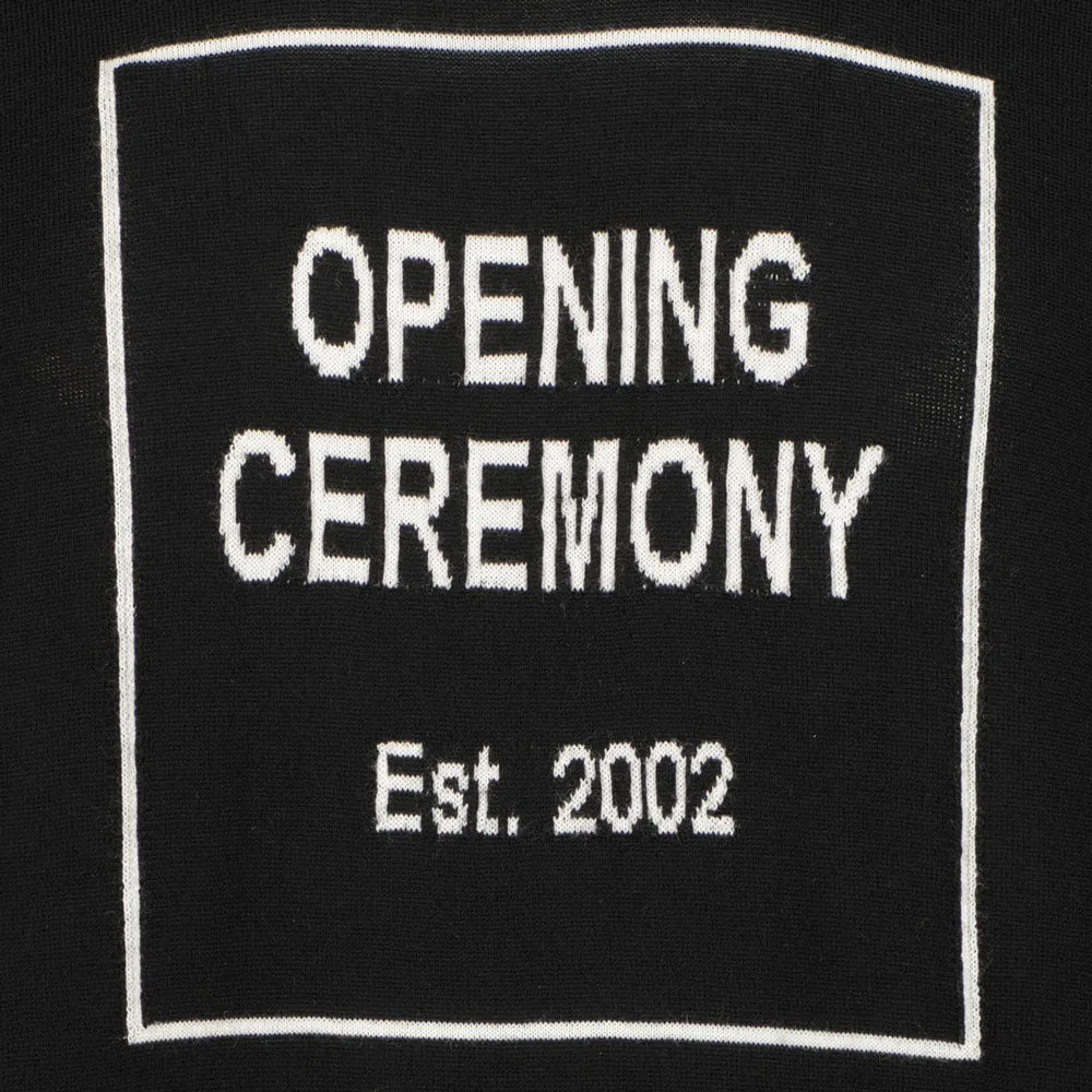 Opening Ceremony Box Logo Hooded Knit
