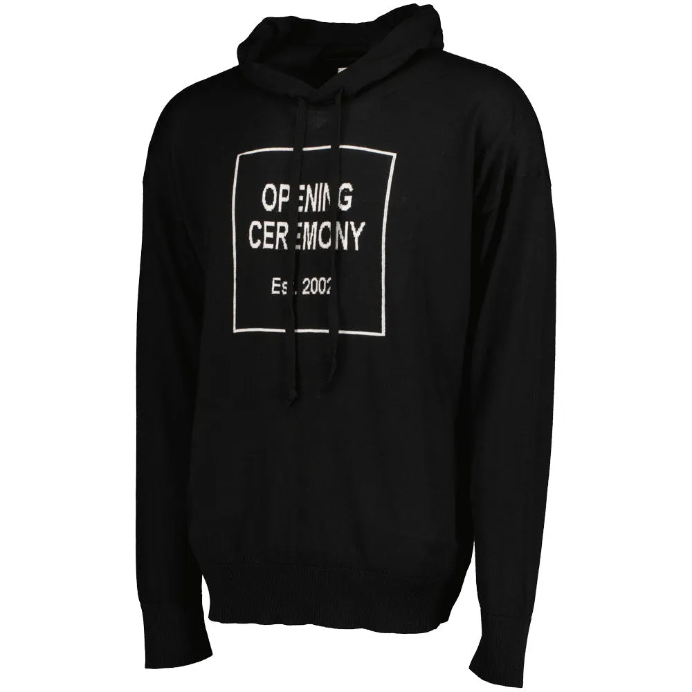 Opening Ceremony Box Logo Hooded Knit