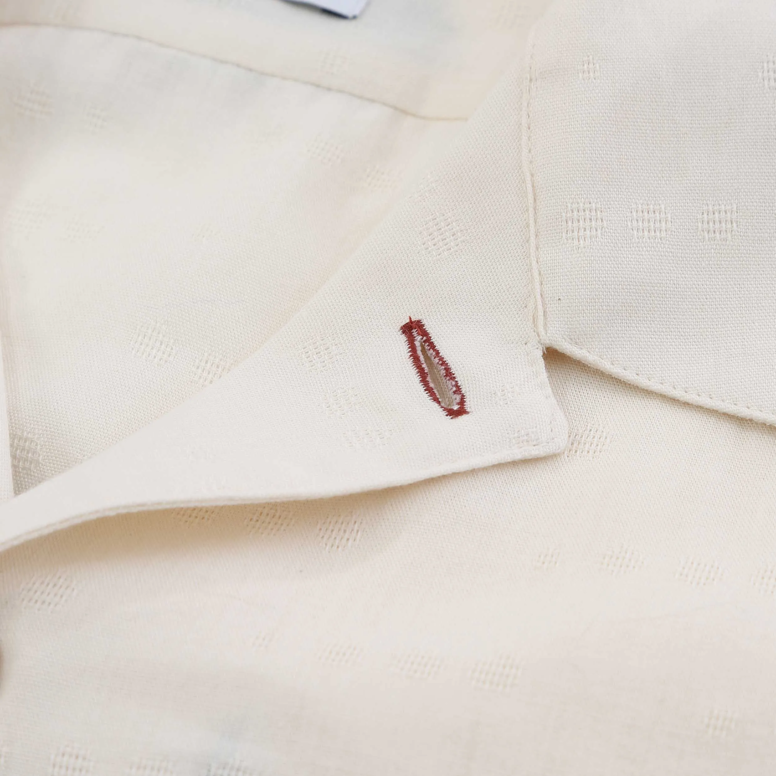 Paul Smith Casual Fit SS Shirt in Off White