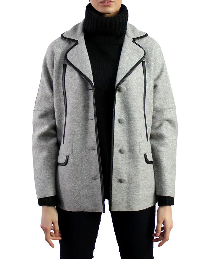 Piper Felted Alpaca Classic Coat