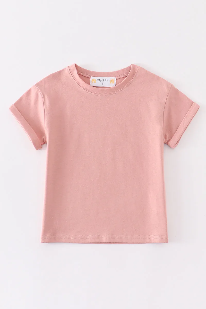 Premium Pink basic T-shirt