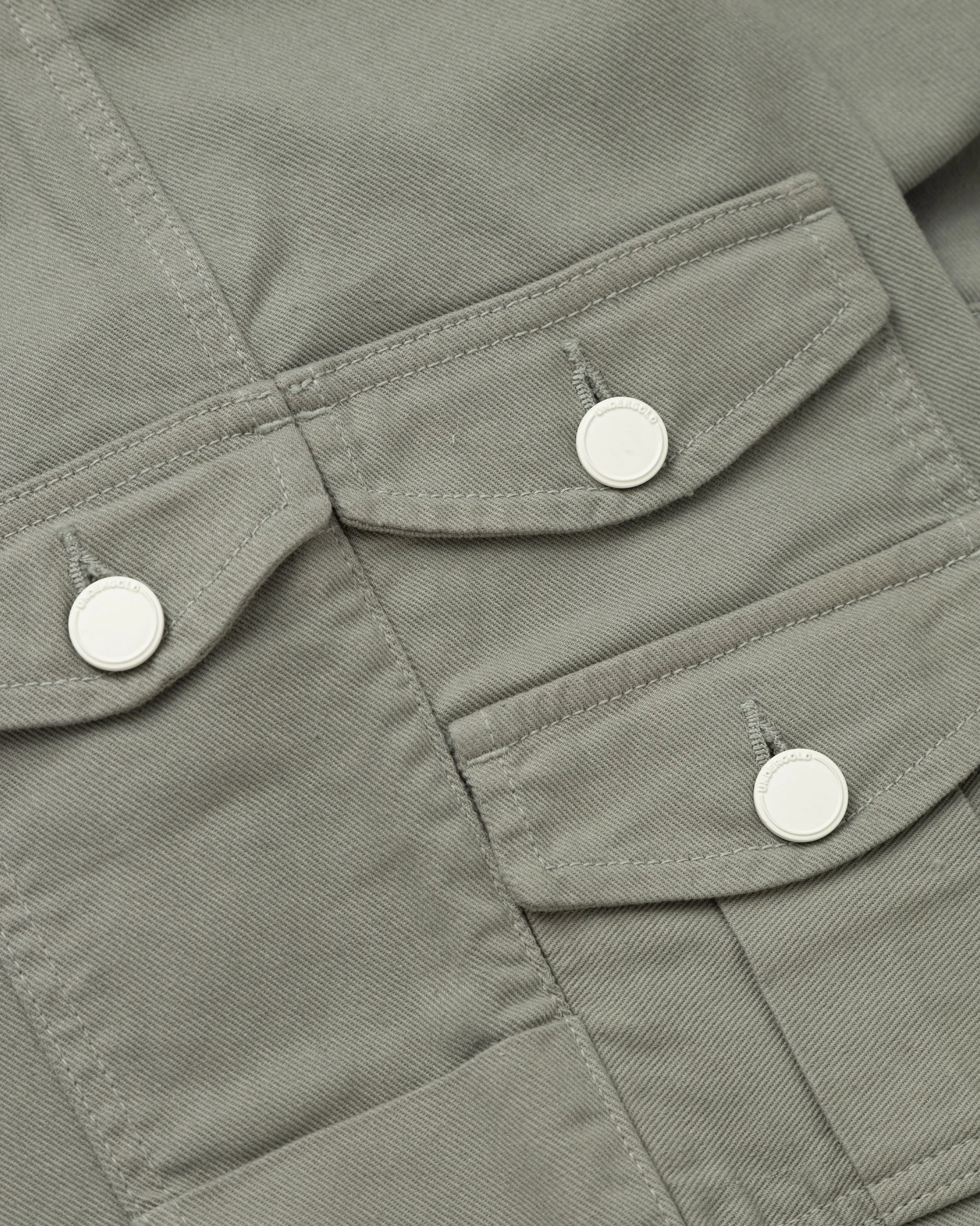 Green Riviera Wide-Leg Cargo Pants