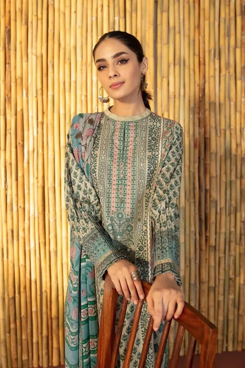 Sapphire Lawn 3 Piece Suit SAP74