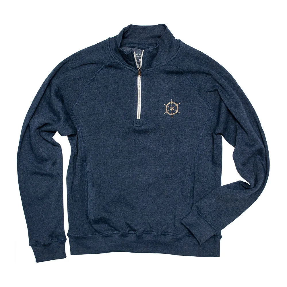 Ship's Wheel 1/4 Zip Sweatshirt